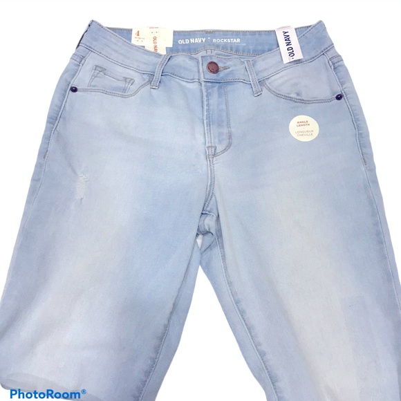 Old Navy Rockstar Mid-Rise Skinny Ankle - Picture 2 of 10